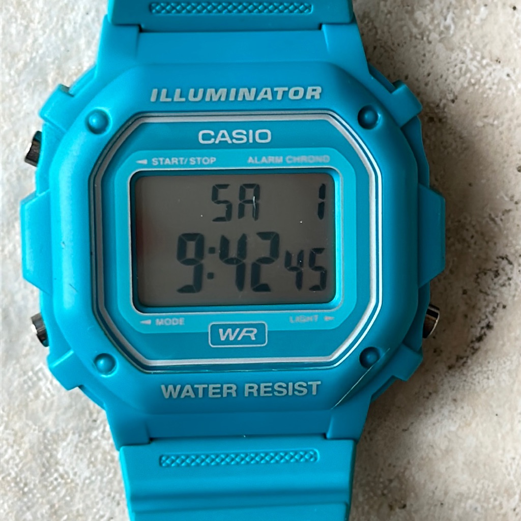 Casio F108wh Alarm Illuminator Chrono Digital Wr Watch Casio F108wh Alarm Illuminator Chrono Digital Wr Watch